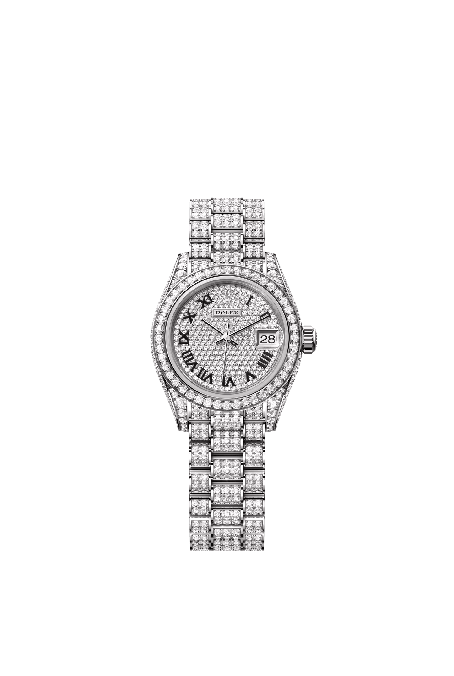 Lady-Datejust | White gold and diamonds | 28mm | Ref. 279459RBR