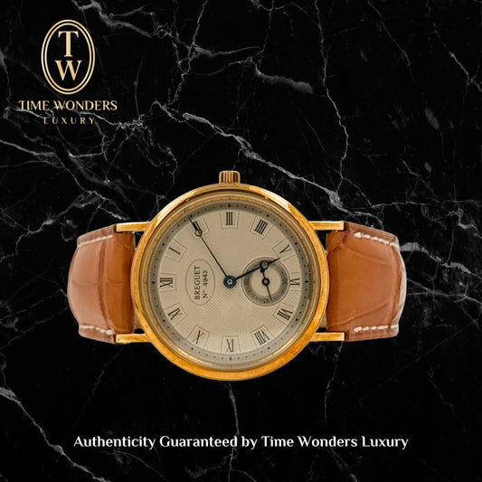 Used April 2007 Breguet Classique 34mm 3910BA/15/286 Yellow Gold