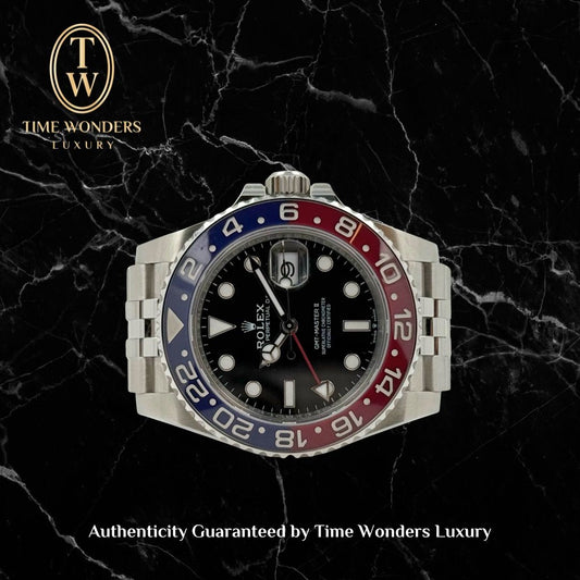 Used June 2019 Rolex GMT-Master II Pepsi Jubilee 126710BLRO 126710