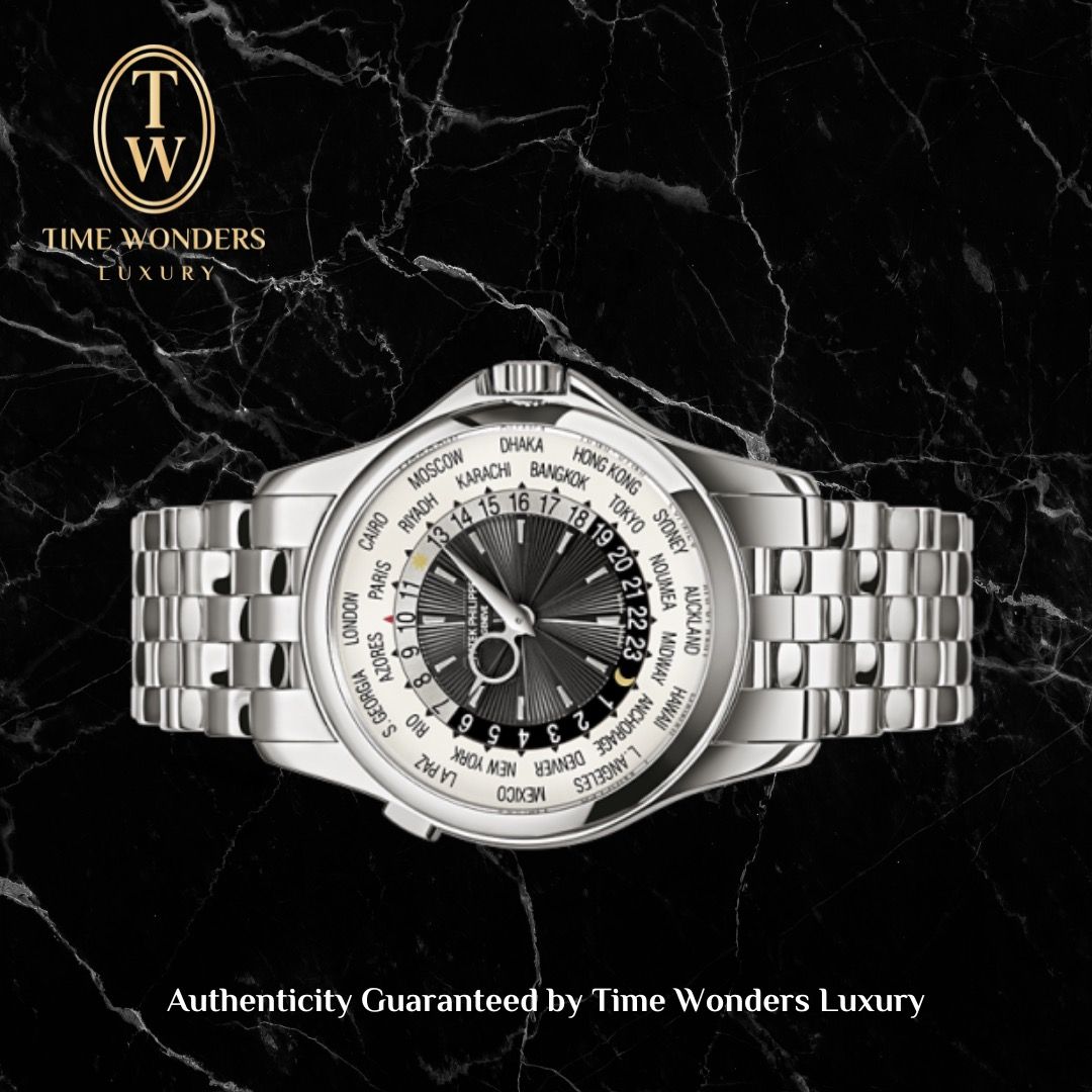 Used October 2014 Patek Philippe World Time 5130/1G White Gold 5130