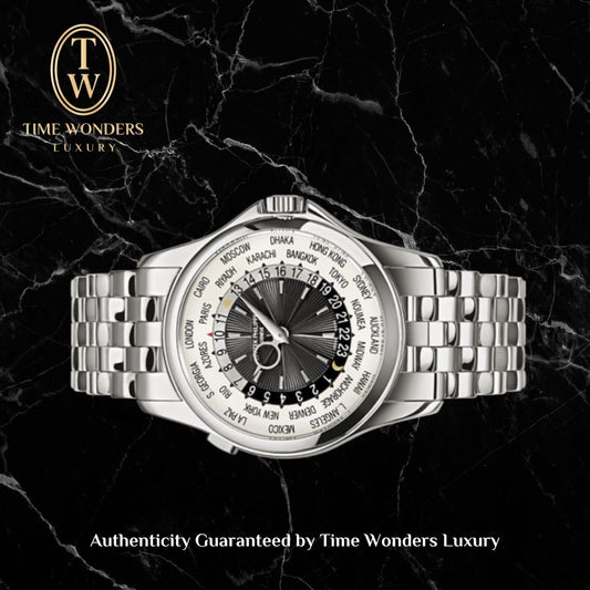 Used October 2014 Patek Philippe World Time 5130/1G White Gold 5130