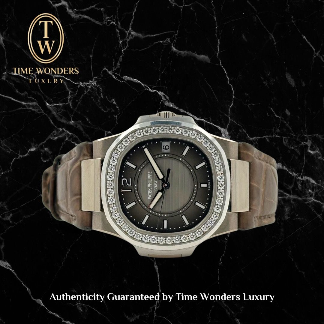 Used Watch Only Patek Philippe Nautilus Quartz Grey 7010G 7010