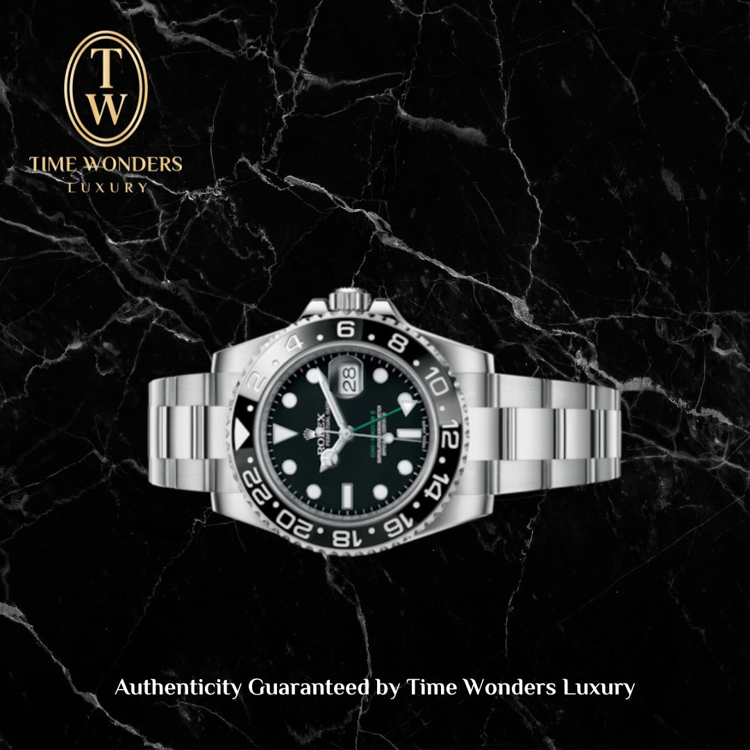 Mint December 2018 Rolex GMT-Master II Black 116710LN 116710 40mm Steel