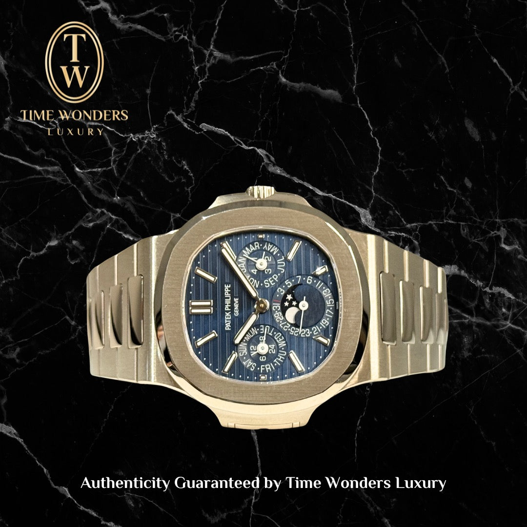 Mint Q1 2023 Patek Philippe Nautilus Perpetual Calendar 5740/1G White Gold 5740 40mm