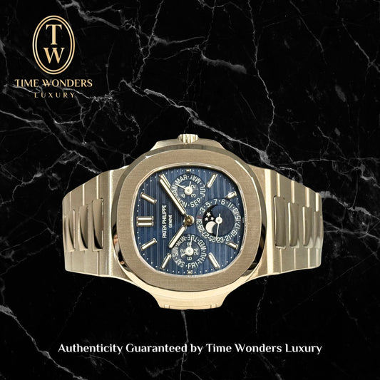 Mint Q1 2023 Patek Philippe Nautilus Perpetual Calendar 5740/1G White Gold 5740 40mm