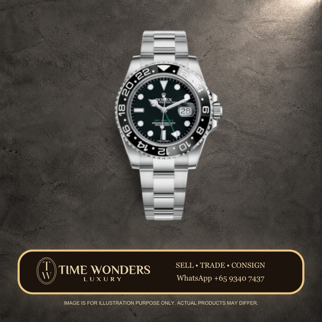 Like New October 2016 Rolex GMT-Master II Black 116710LN Oyster 116710 40mm