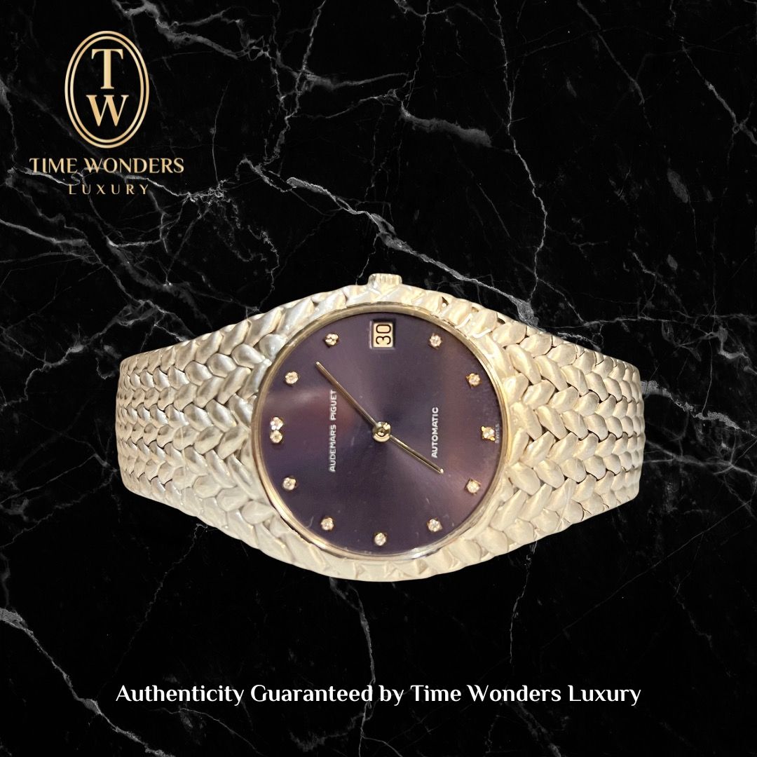 [Watch Only] Audemars Piguet White Gold Purple Dial Ref. 5403BC 5403 Cobra